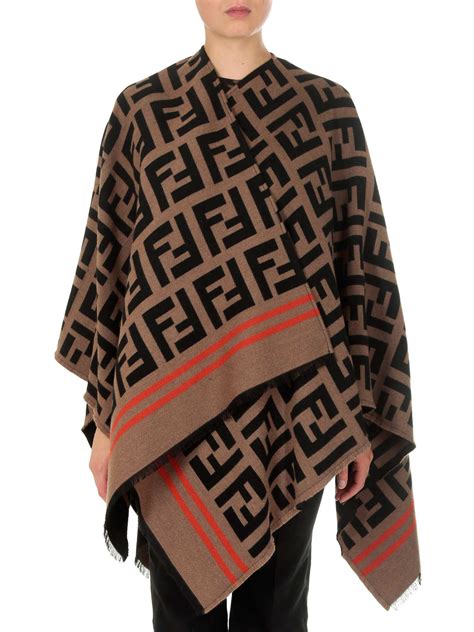 fendi ponco|fendi poncho ladies.